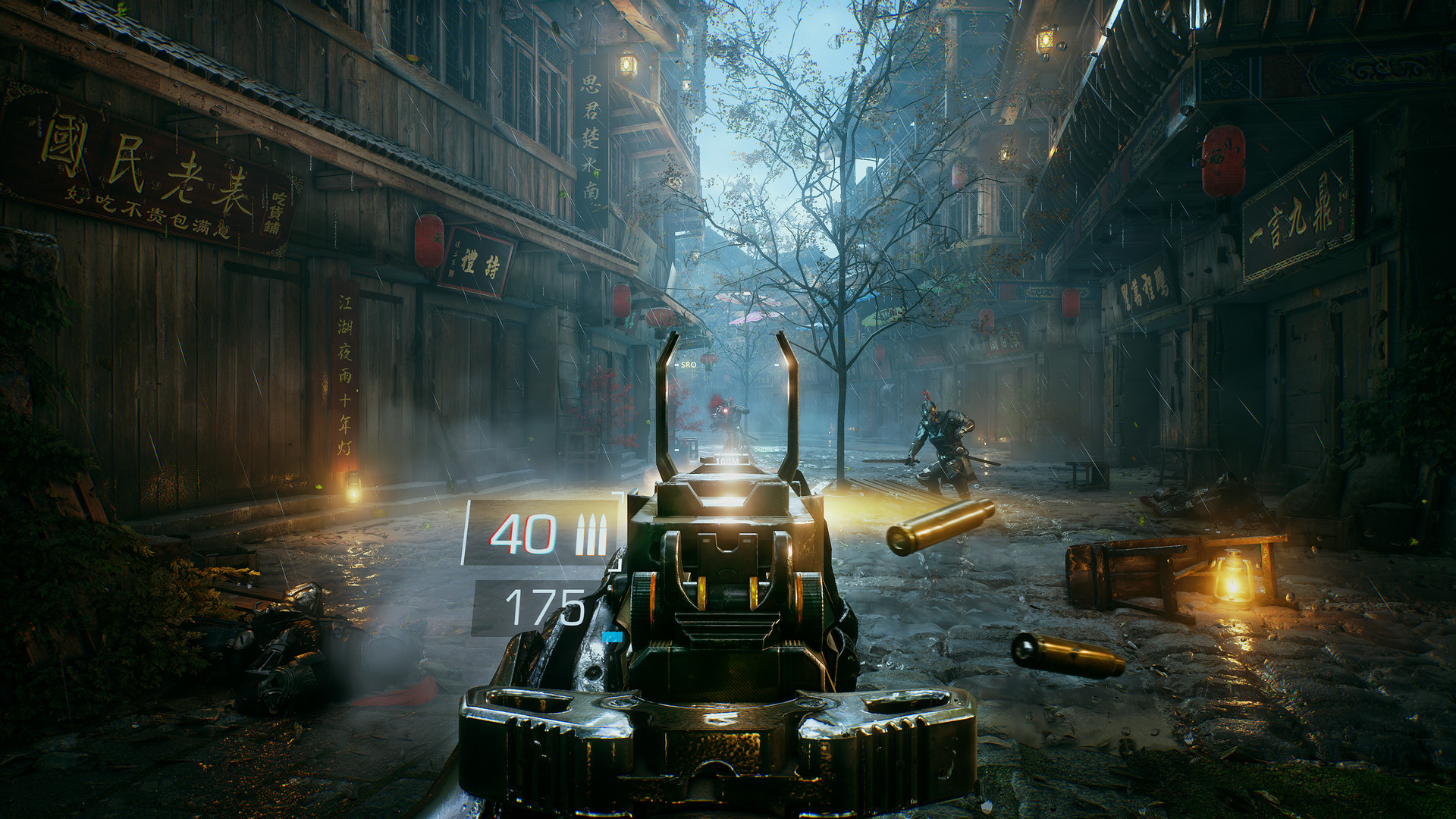 《光明记忆：无限》古街战斗场景